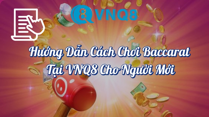 Hướng dẫn cách chơi Baccarat tại VNQ8