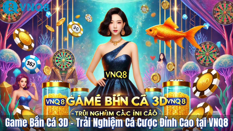 Game Bắn Cá 3D – Trải Nghiệm Cá Cược Đỉnh Cao tại VNQ8